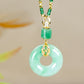 🔥2025 HOT SALE🔥 Hetian Jade Peace and Blessing Necklace