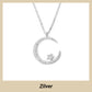 ✨ Elegant & Betekenisvol – Bright Night Maanster Ketting