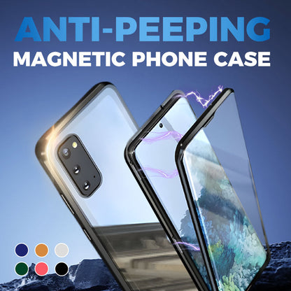💥Magnetisch gehard glas dubbelzijdig telefoonhoesje voor Samsung S21-S25-serie