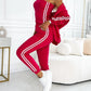 🔥Women's three-piece baseball jacket and pants set