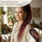 Bohemian Paardenstaart met Structuur | Instant Dreadlock Hairextension | Eenvoudige Clip-in voor Festivals & Uitgaan