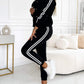 🔥Women's three-piece baseball jacket and pants set