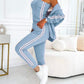 🔥Women's three-piece baseball jacket and pants set