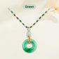 🔥2025 HOT SALE🔥 Hetian Jade Peace and Blessing Necklace