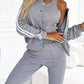 🔥Women's three-piece baseball jacket and pants set