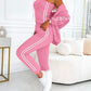 🔥Women's three-piece baseball jacket and pants set