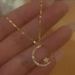 ✨ Elegant & Betekenisvol – Bright Night Maanster Ketting