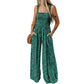 💎 -50% LENTENDEAL! 💎 Dames mouwloze jumpsuit: wijde pijp, elastisch & met zakken – perfect voor de zomer