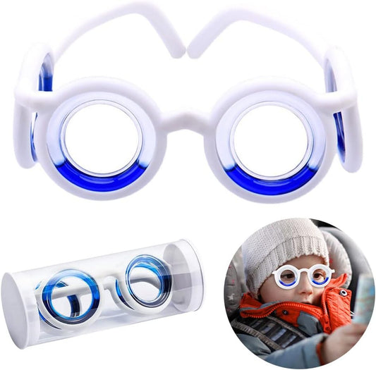 🎅 Exclusief Sinterklaasvoordeel!50% KORTING✨ Anti-Misselijkheidsbril voor Reis (Auto/ Boot/ Vliegtuig) – Vloeistofhorizon Technologie & Comfortabel Montuur (Geschikt voor Alle Leeftijdsgroepen!)