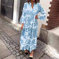 🌸Seizoensjurk 50% OFF🌸 Boheemse print maxi-jurk