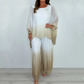 🌸Speciale prijs🌸 Elegante loose gradient tweedelige set
