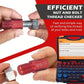 🔥 44-delige draadmeter – geen batterijen nodig! 🔧⚙️ Metrisch & SAE – perfect voor bouten of schroefdraadgaten! ✅🛠️