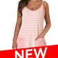 🔥2025 ZOMER NIEUWE STIJL 50% KORTING🎁Dames mouwloze zomerjurk met shorts