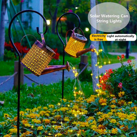 ✨🌱2024 Hot Sale 49%OFF — Solar Waterfall Lights✨