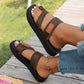 Casual Vlakke Vrouwen Slip Op Mesh Sandalen