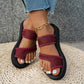 Casual Vlakke Vrouwen Slip Op Mesh Sandalen