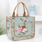 Lunchzak met bloemenprint voor dames