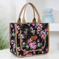 Lunchzak met bloemenprint voor dames