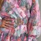 🔥New Arrivals Special Offer-Women's Fashion Long Sleeve V-Neck Mini Dress