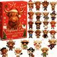 🎁Early Christmas Hot Sale 50% OFF🎅🎄🐮Highland Cow Advent Calendar 2025