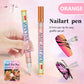 🎁 12-Kleurige Professionele Nail Art Penset – Ultraprecieze 0,7 mm Punt & Snel Droogend ✨💅