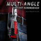 🖤Black Friday topper!50% KORTING✨ 10-in-1 Multifunctionele Schroevendraaier – 180° Draaibare Hoek, Zelfdraaiend Mechanisme & Magnetische Koppen (Perfect voor Smalle Ruimtes & Efficiënte Klussen!)
