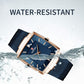 🎄Kerstdeal ALTIJD 50% KORTING!✨Ultradunne Vierkante Quartzhorloge (Meshband) – 9mm Dun, 3ATM Waterbestendig & Modieus Design (Perfect als Cadeau!)