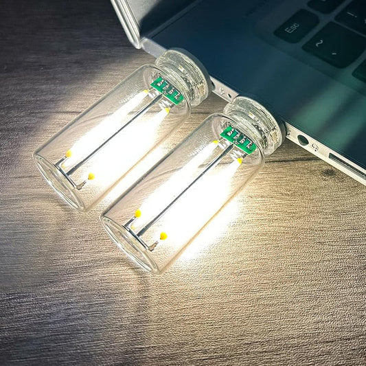 🎉Nieuwjaars Cadeau 50% KORTING!✨ Draagbare Aanraakbediening Glasbol USB Nachtlamp – Instelbare Helderheid, Meerdere Kleuren & Compact (Perfect voor Slaapkamer, Auto of Camping!)