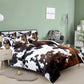🐄 Voel het comfort & stijl – Koeienprint Dekbedovertrekset, Nu 50% Korting!