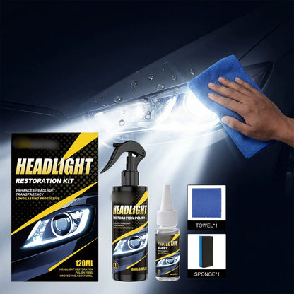 🚗Aanbieding - 50% KORTING🚗 Professionele koplampenpolijst- en afdichtingsset