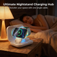 🍃 Lente Clearance – 50% Korting! 🛒 📱3-in-1 Opvouwbaar Draadloos Oplaadstation | 15W Magnetische Snellader voor Telefoon, Watch & Oordopjes